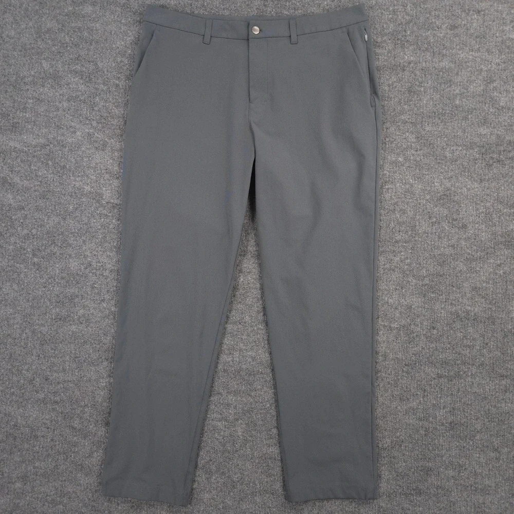 Lululemon ABC Pants Mens 36X30 Gray Classic Fit Warpstreme Performance Tapered